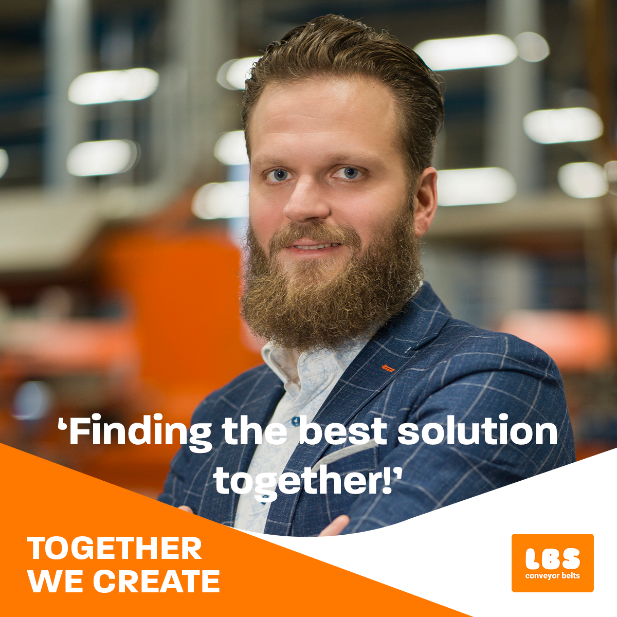 Finding the best solution together! - sparren met klant - conveyor Belts LBS
