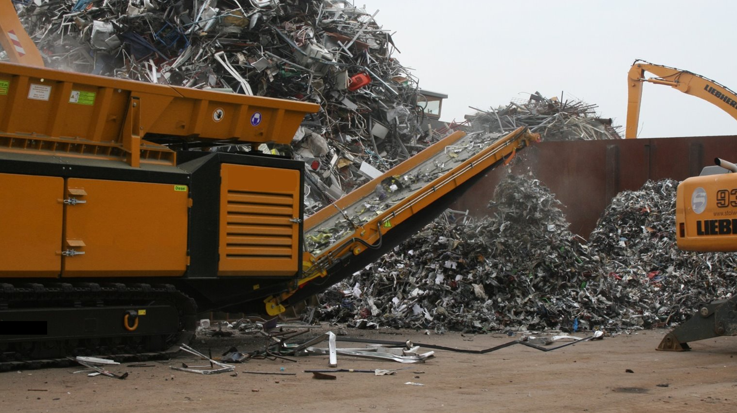 Shredder - Stürzbunkern bei LBS